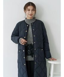 ノーカラー ジャケット/ ダウンジャケット/コート ダウンジャケット