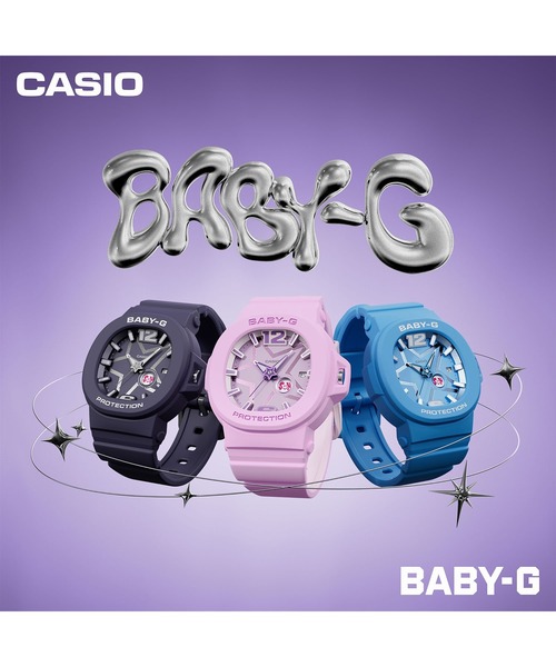 BABY-G(ベイビージー)の「Y3Kスタイル / BGA-10D-6AJF(アナログ腕時計・レディース・パープル・FREE)」の19枚目の写真