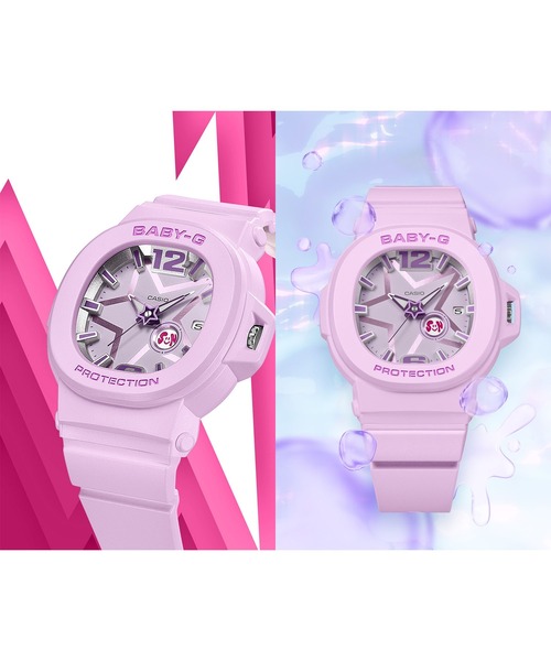 BABY-G(ベイビージー)の「Y3Kスタイル / BGA-10D-6AJF(アナログ腕時計・レディース・パープル・FREE)」の17枚目の写真