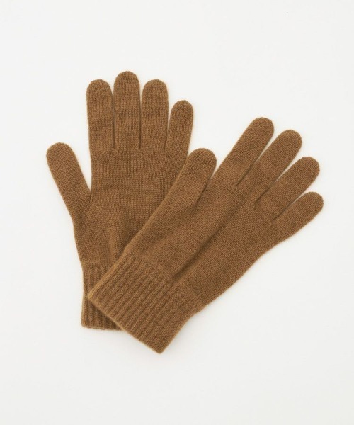 Johnstons of Elgin（ジョンストンズオブエルガン）の「ジャージーグローブ(カシミヤ)(MEN)（手袋・メンズ・ネイビー/ブラック/ブラウン系その他・ONE SIZE）」の3枚目の写真