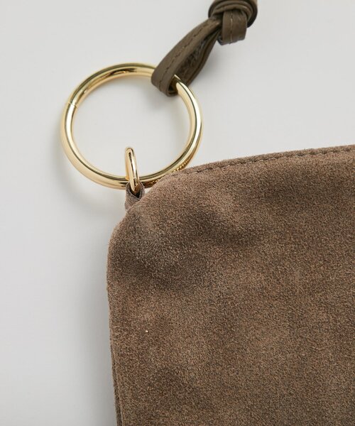 La boutique BonBon（ラブティックボンボン）の「【オウレンティ】スエードダブルハンドルバッグ（トートバッグ・レディース・グレー系その他・FREE）」の16枚目の写真