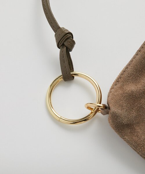 La boutique BonBon（ラブティックボンボン）の「【オウレンティ】スエードダブルハンドルバッグ（トートバッグ・レディース・グレー系その他・FREE）」の17枚目の写真