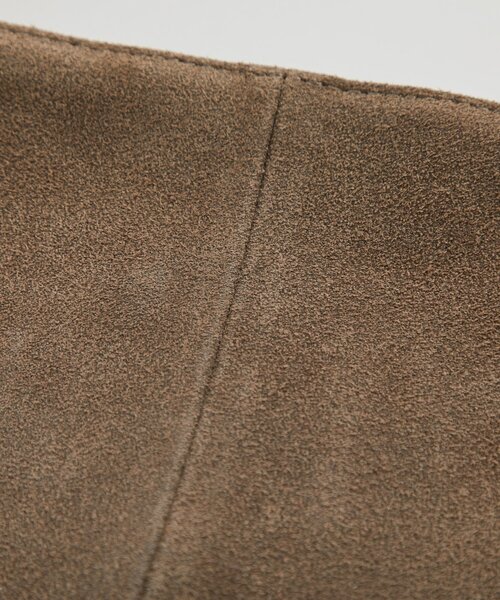 La boutique BonBon（ラブティックボンボン）の「【オウレンティ】スエードダブルハンドルバッグ（トートバッグ・レディース・グレー系その他・FREE）」の18枚目の写真