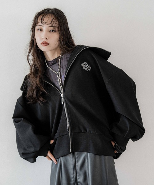 ノーアイディー　テーラードさえ　ライダース　zara hareパーカー ノーアイディー テーラードさえ ライダース zara hareパーカー ノー