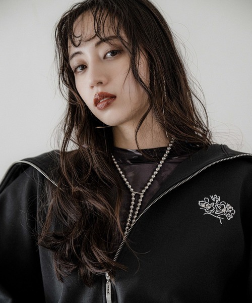 HARE(ハレ)の「ダンボールビッグパーカー(HARE)(パーカー・レディース・ブラック/ブルー/グレー/ブルー系その他・FREE)」の13枚目の写真