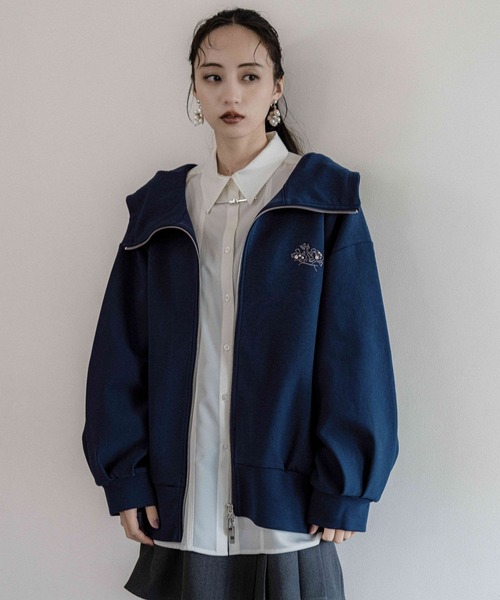 HARE(ハレ)の「ダンボールビッグパーカー(HARE)(パーカー・レディース・ブラック/ブルー/グレー/ブルー系その他・FREE)」の18枚目の写真