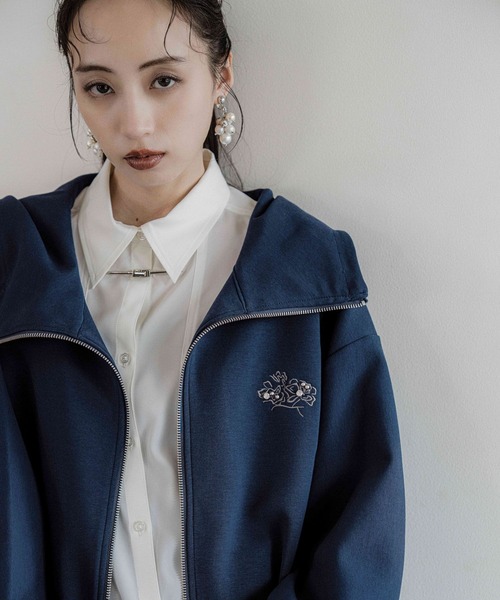 HARE(ハレ)の「ダンボールビッグパーカー(HARE)(パーカー・レディース・ブラック/ブルー/グレー/ブルー系その他・FREE)」の19枚目の写真