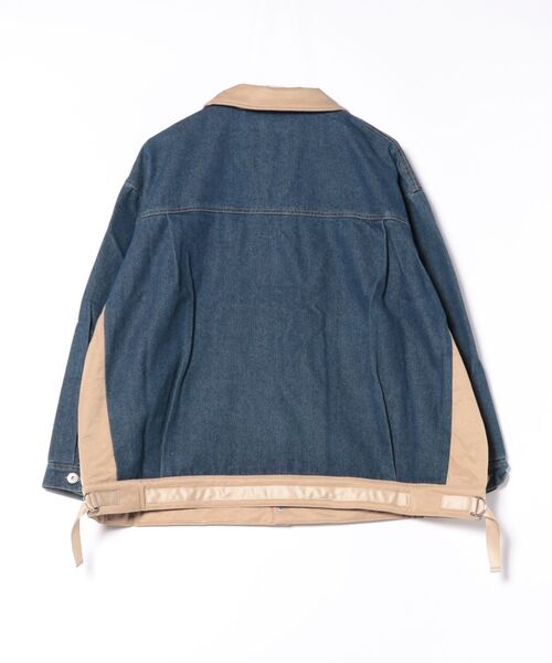 BITTOKO(ビットコ)の「定番BIZCREEKブルゾン(デニムジャケット・レディース・ブルー・FREE)」の2枚目の写真