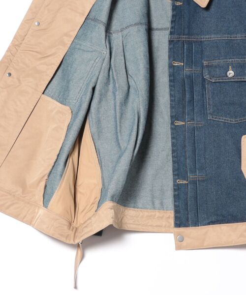 BITTOKO(ビットコ)の「定番BIZCREEKブルゾン(デニムジャケット・レディース・ブルー・FREE)」の3枚目の写真