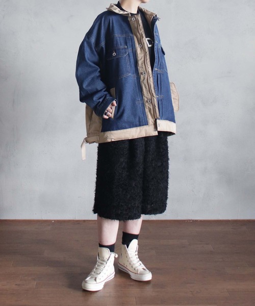 BITTOKO(ビットコ)の「定番BIZCREEKブルゾン(デニムジャケット・レディース・ブルー・FREE)」の18枚目の写真