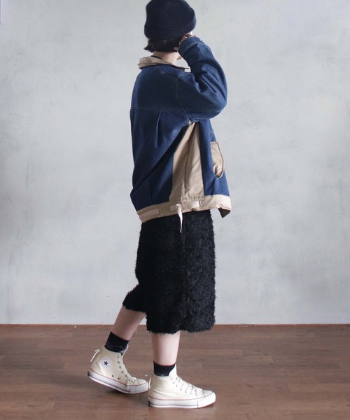 BITTOKO(ビットコ)の「定番BIZCREEKブルゾン(デニムジャケット・レディース・ブルー・FREE)」の6枚目の写真