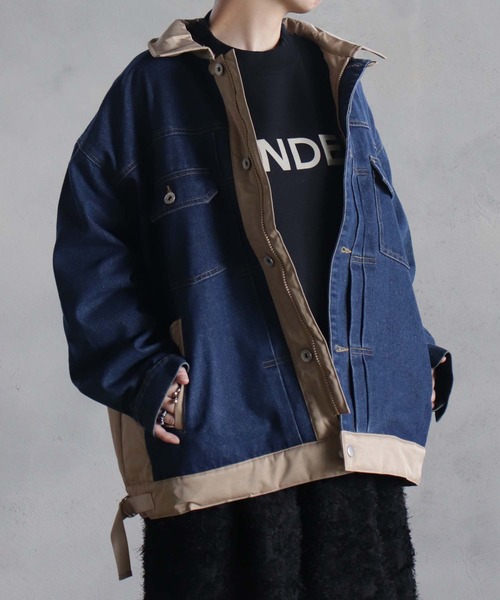 BITTOKO(ビットコ)の「定番BIZCREEKブルゾン(デニムジャケット・レディース・ブルー・FREE)」の16枚目の写真