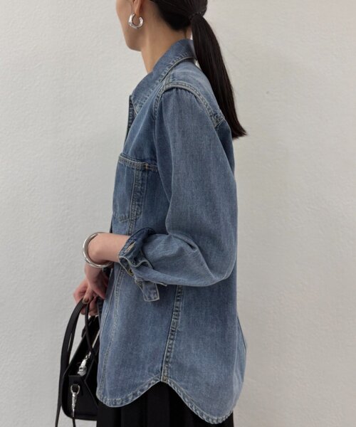 20周年限定】デニムシャツジャケット（シャツ/ブラウス）｜LOUNGEDRESS