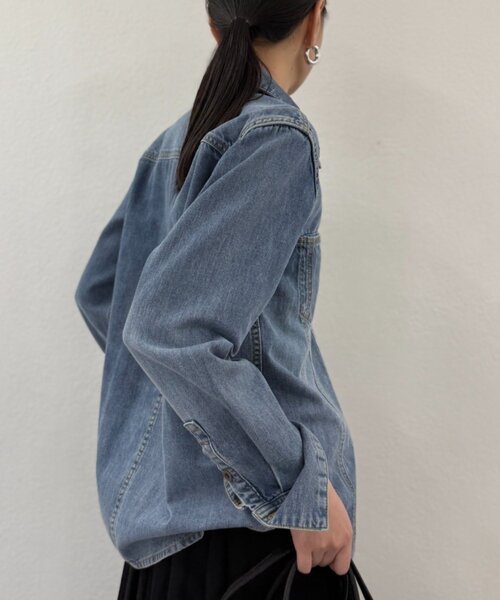 セール】【20周年限定】デニムシャツジャケット（シャツ/ブラウス