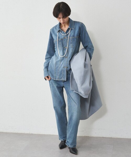 20周年限定】デニムシャツジャケット（シャツ/ブラウス）｜LOUNGEDRESS