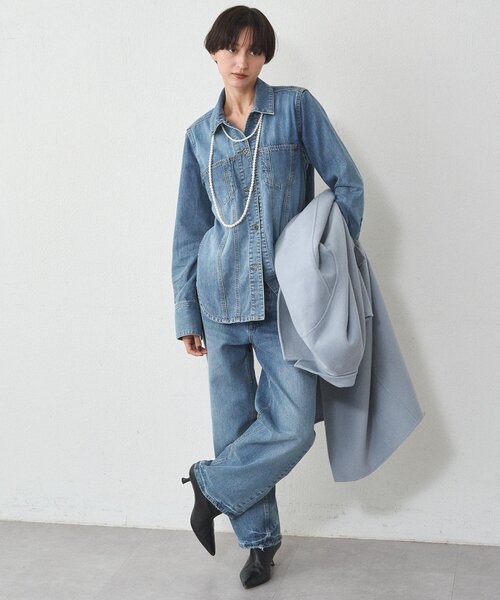 20周年限定】デニムシャツジャケット（シャツ/ブラウス）｜LOUNGEDRESS