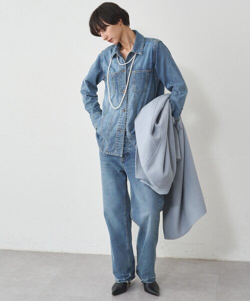 LOUNGEDRESS デニム刺繍シャツ 20周年限定】デニムシャツジャケット（シャツ/ブラウス）｜LOUNGEDRESS