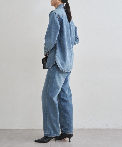 20周年限定】デニムシャツジャケット（シャツ/ブラウス）｜LOUNGEDRESS