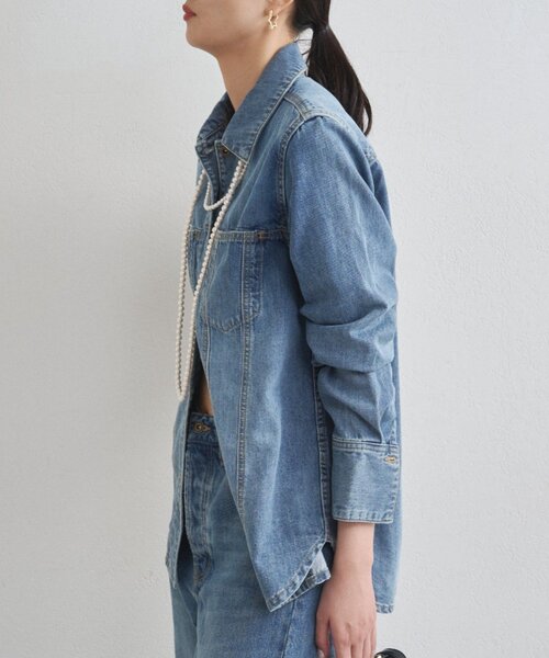 20周年限定】デニムシャツジャケット（シャツ/ブラウス）｜LOUNGEDRESS