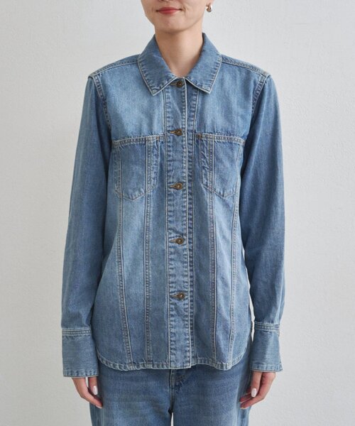 20周年限定】デニムシャツジャケット（シャツ/ブラウス）｜LOUNGEDRESS
