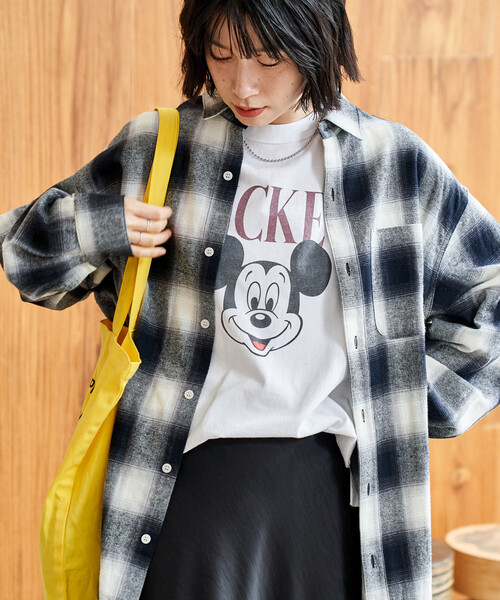 希少サイズ 90's US古着 モノトーン オンブレチェックシャツ 黒 XXL 古着 90年代～ レッドヘッド RED HEAD オンブレチェック 長袖 ボタン