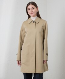 新品　 AMACAアマカ 　シルキータフタ3WAYコート38ベージュ69300円 アマカ AMACA シルキータフタ3WAYコート （ベージュ