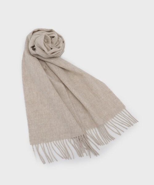 ウール100％マフラー【12col/洗える】（ストール/ショール）｜OPAQUE