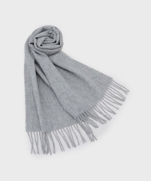 ウール100％マフラー【12col/洗える】（ストール/ショール）｜OPAQUE