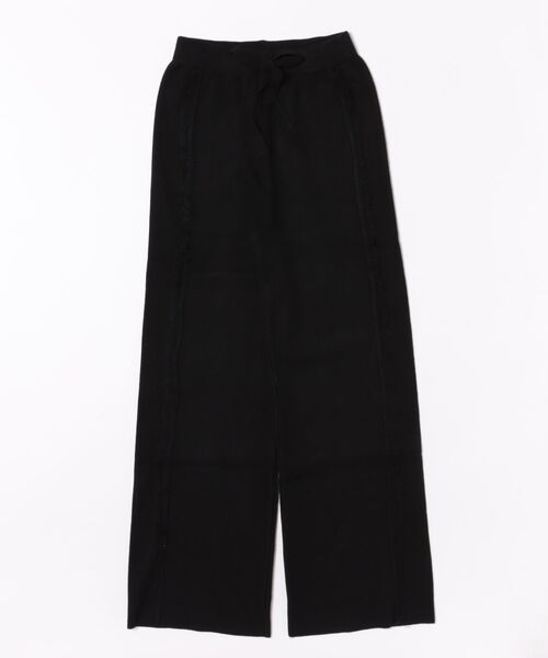 L LABEL(エルラベル)の「フリンジラインニットパンツ(その他パンツ・レディース・ベージュ/ブラウン/ホワイト/ブラック・FREE)」の6枚目の写真