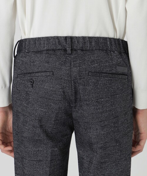 BLACK LABEL CRESTBRIDGE(ブラックレーベル・クレストブリッジ)の「グレンチェックウールジャージートラウザーズ(スラックス・メンズ・ネイビー/グレー系その他・M/L/XL/S)」の7枚目の写真