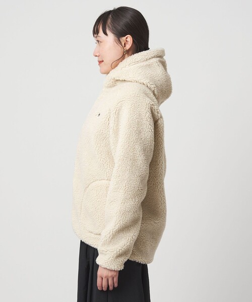 GYMPHLEX(ジムフレックス)の「<Gymphlex>ボア ジャケット(ブルゾン・レディース・ナチュラル/オフホワイト/ベージュ・M)」の19枚目の写真