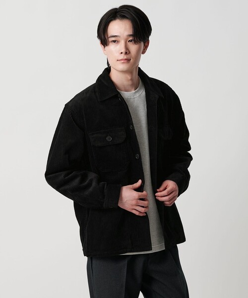 A DAY IN THE LIFE UNITED ARROWS（アデイインザライフユナイテッドアローズ）の「6ウェル コーデュロイ CPO ジャケット＜A DAY IN THE LIFE＞（その他アウター・メンズ・ダークブラウン/ブラック・M/L）」の3枚目の写真