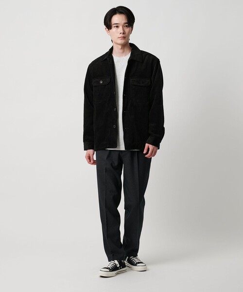 A DAY IN THE LIFE UNITED ARROWS（アデイインザライフユナイテッドアローズ）の「6ウェル コーデュロイ CPO ジャケット＜A DAY IN THE LIFE＞（その他アウター・メンズ・ダークブラウン/ブラック・M/L）」の4枚目の写真