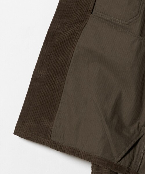 A DAY IN THE LIFE UNITED ARROWS（アデイインザライフユナイテッドアローズ）の「6ウェル コーデュロイ CPO ジャケット＜A DAY IN THE LIFE＞（その他アウター・メンズ・ダークブラウン/ブラック・M/L）」の19枚目の写真