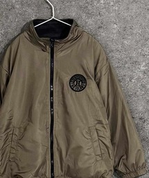 SHISKY（シスキー）の「【裏フリース】2wayリバーシブルトラックジャケット（ナイロンジャケット）」