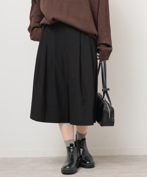 JOURNAL STANDARD relume(ジャーナルスタンダード レリューム)の「エターンドルクロスハーフパンツ(その他パンツ・レディース・チャコールグレー/ブラック・38/36)」の6枚目の写真