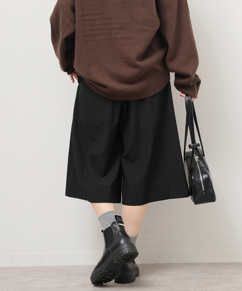 JOURNAL STANDARD relume(ジャーナルスタンダード レリューム)の「エターンドルクロスハーフパンツ(その他パンツ・レディース・チャコールグレー/ブラック・38/36)」の8枚目の写真