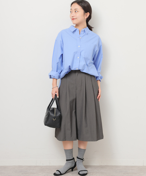 JOURNAL STANDARD relume(ジャーナルスタンダード レリューム)の「エターンドルクロスハーフパンツ(その他パンツ・レディース・チャコールグレー/ブラック・38/36)」の9枚目の写真