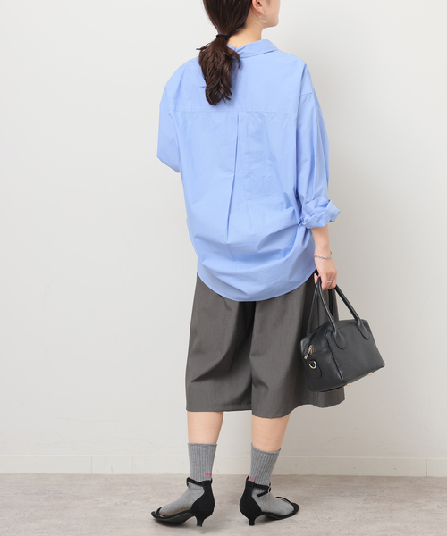 JOURNAL STANDARD relume(ジャーナルスタンダード レリューム)の「エターンドルクロスハーフパンツ(その他パンツ・レディース・チャコールグレー/ブラック・38/36)」の11枚目の写真