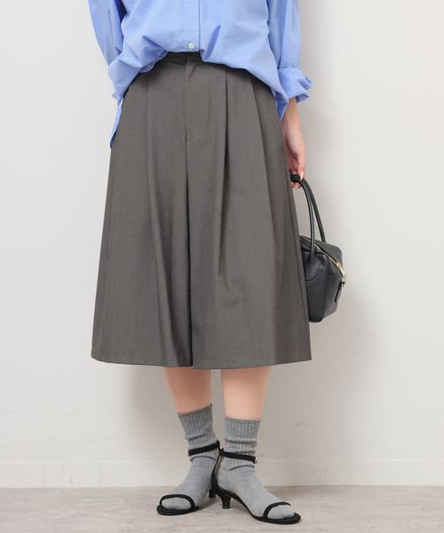 JOURNAL STANDARD relume(ジャーナルスタンダード レリューム)の「エターンドルクロスハーフパンツ(その他パンツ・レディース・チャコールグレー/ブラック・38/36)」の12枚目の写真