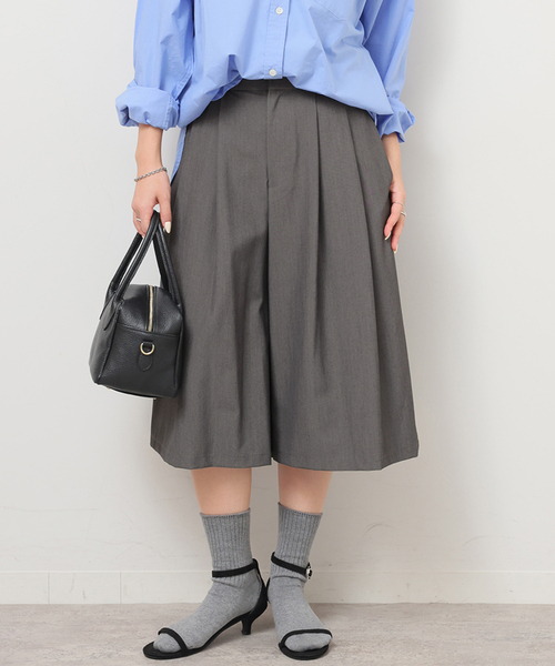 JOURNAL STANDARD relume(ジャーナルスタンダード レリューム)の「エターンドルクロスハーフパンツ(その他パンツ・レディース・チャコールグレー/ブラック・38/36)」の13枚目の写真