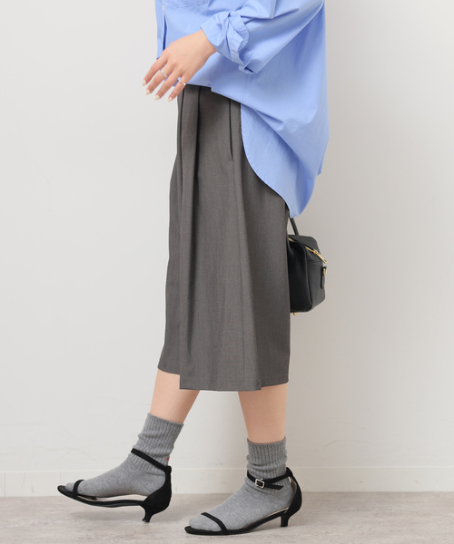 JOURNAL STANDARD relume(ジャーナルスタンダード レリューム)の「エターンドルクロスハーフパンツ(その他パンツ・レディース・チャコールグレー/ブラック・38/36)」の14枚目の写真