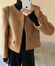 YUGA_YGMC Wool-like jacket coat