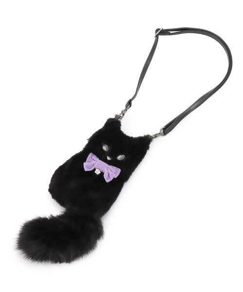 ネコポシェット（ショルダーバッグ）｜ANNA SUI mini（アナスイ・ミニ