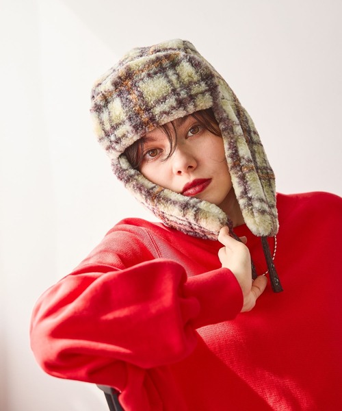 niko and（ニコアンド）の「オリジナルアソートフライトキャップ