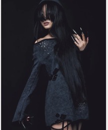 neith./ネイス/Layered Crush Sweat Pants(Camo×Gray)（スウェット