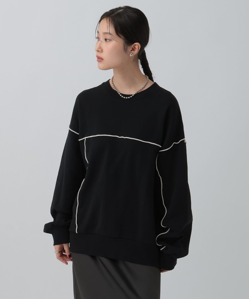 セール】配色メロープルオーパー 603637（Tシャツ/カットソー