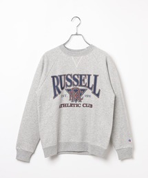 【RUSSELL ATHLETIC (ラッセルアスレティック)】裏起毛ロゴスウェット