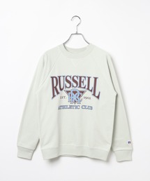 【RUSSELL ATHLETIC (ラッセルアスレティック）】裏起毛ロゴスウェット