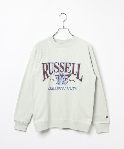 RUSSELL ATHLETIC (ラッセルアスレティック）】裏起毛ロゴスウェット
